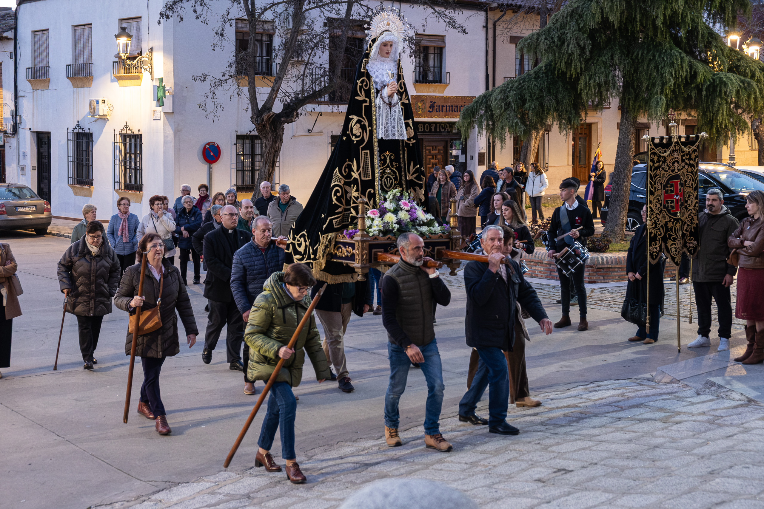 Die erste Semana-Santa-Prozession – die Virgen zieht durch Urda